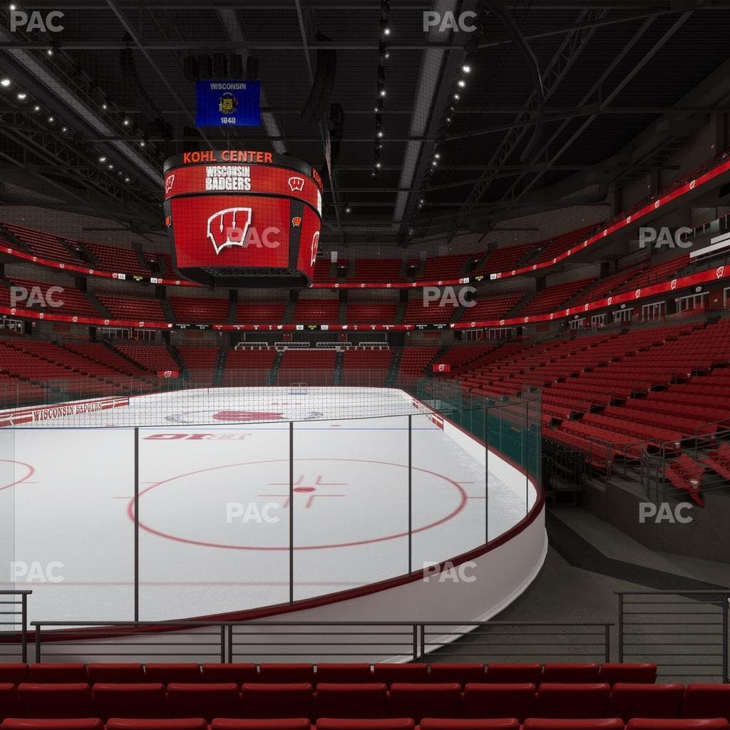 Kohl Center - Section 114 Seat View
