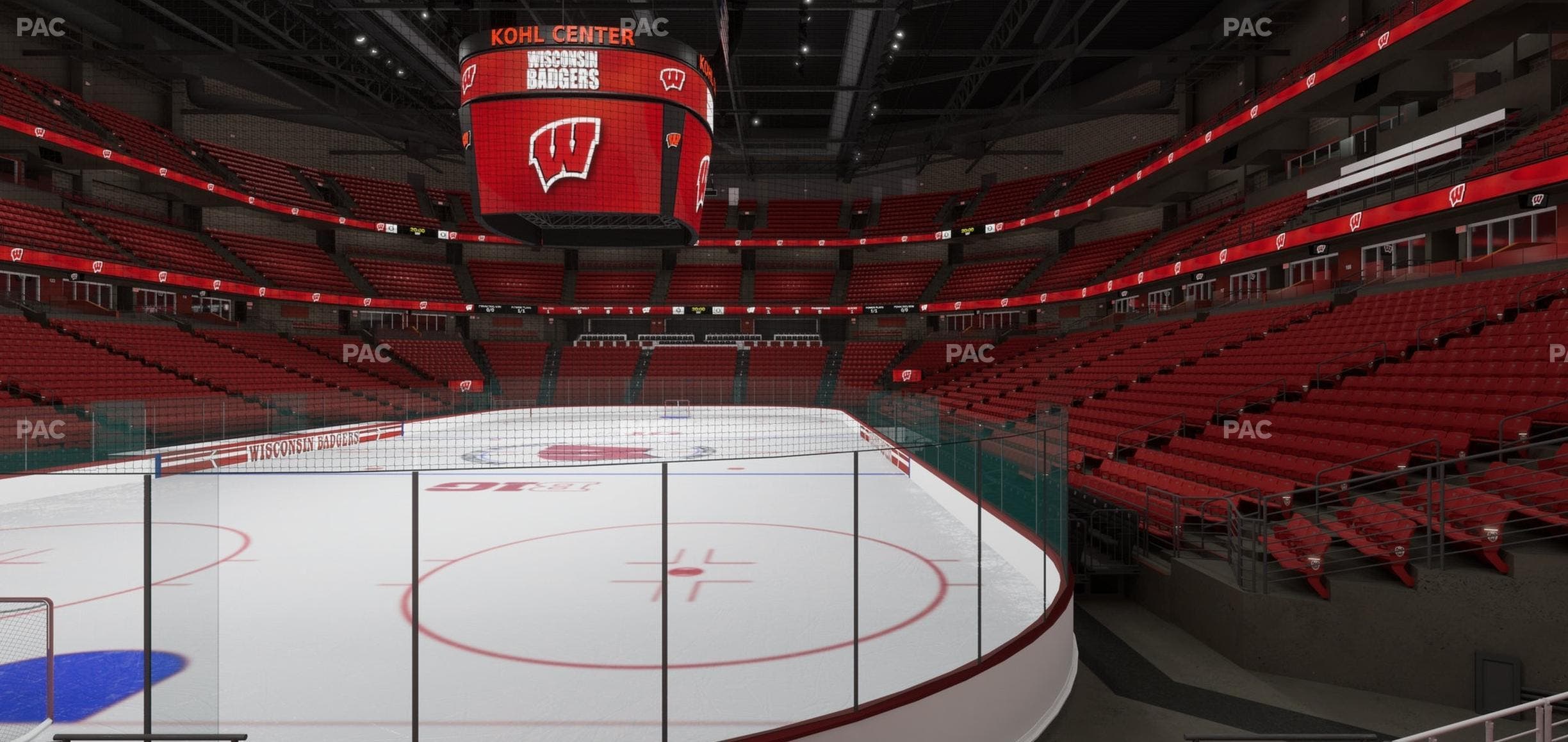 Kohl Center - Section 114 Seat View