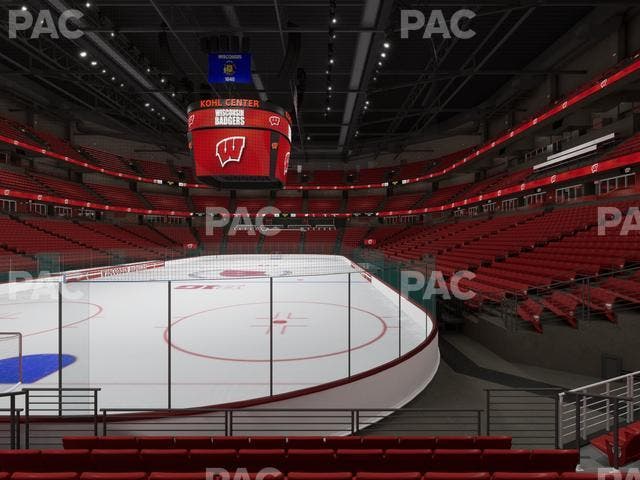 Kohl Center - Section 114 Seat View