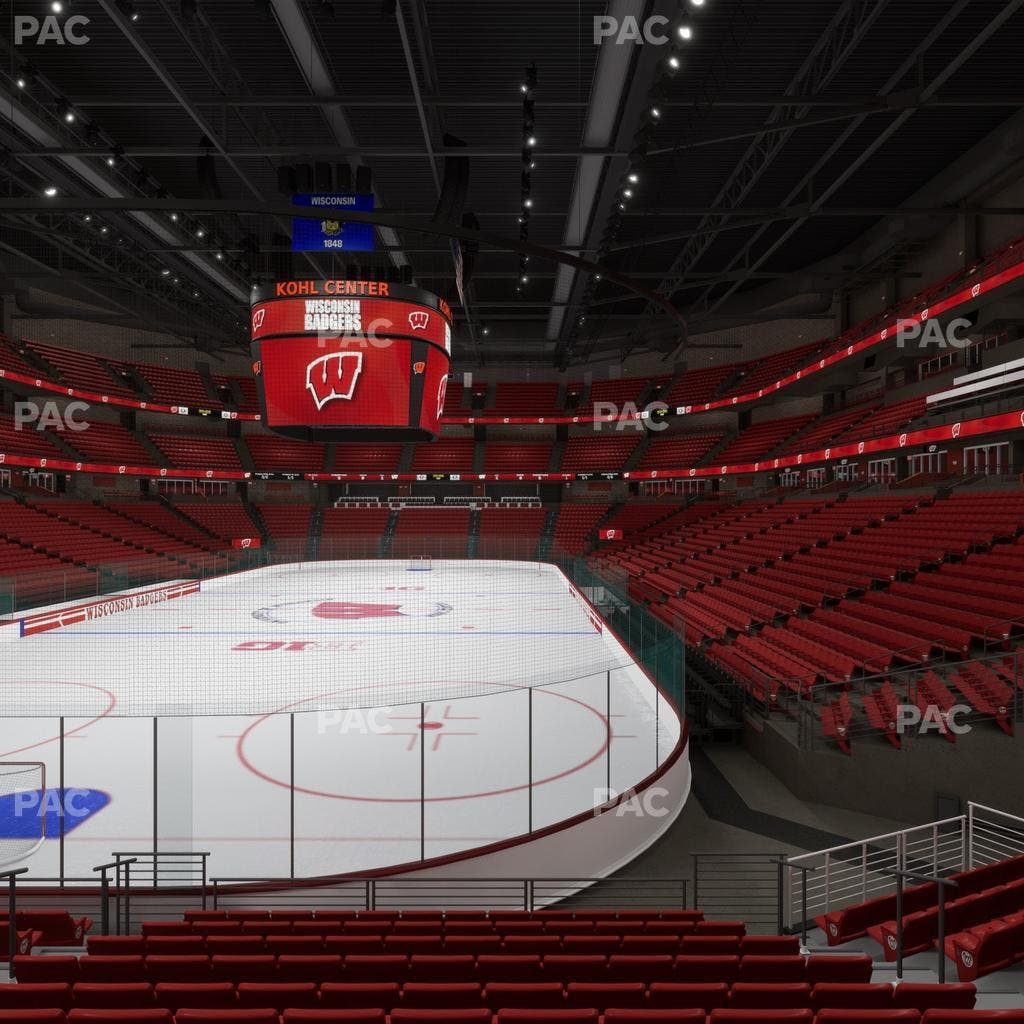 Kohl Center - Section 114 Seat View