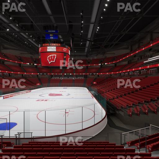 Kohl Center - Section 114 Seat View