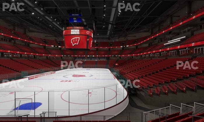 Kohl Center - Section 114 Seat View