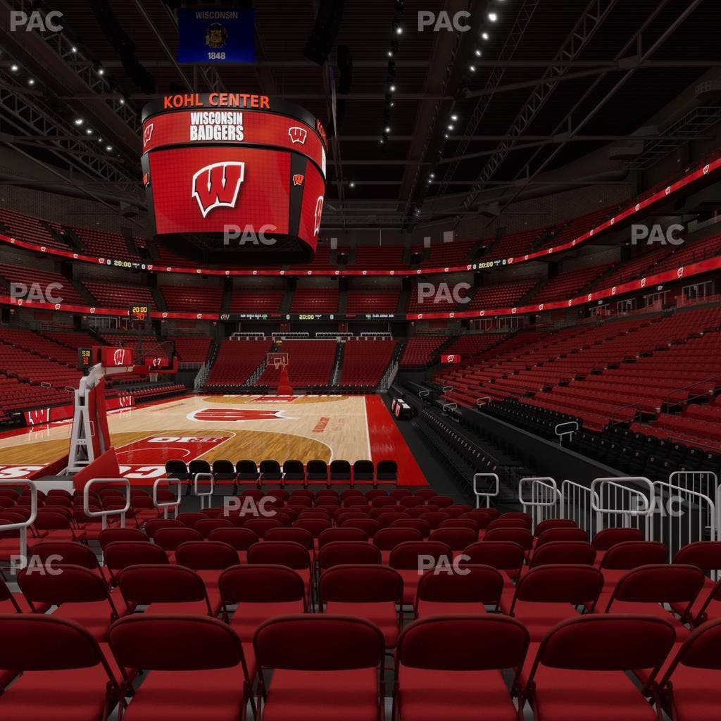 Kohl Center - Section 114 Seat View