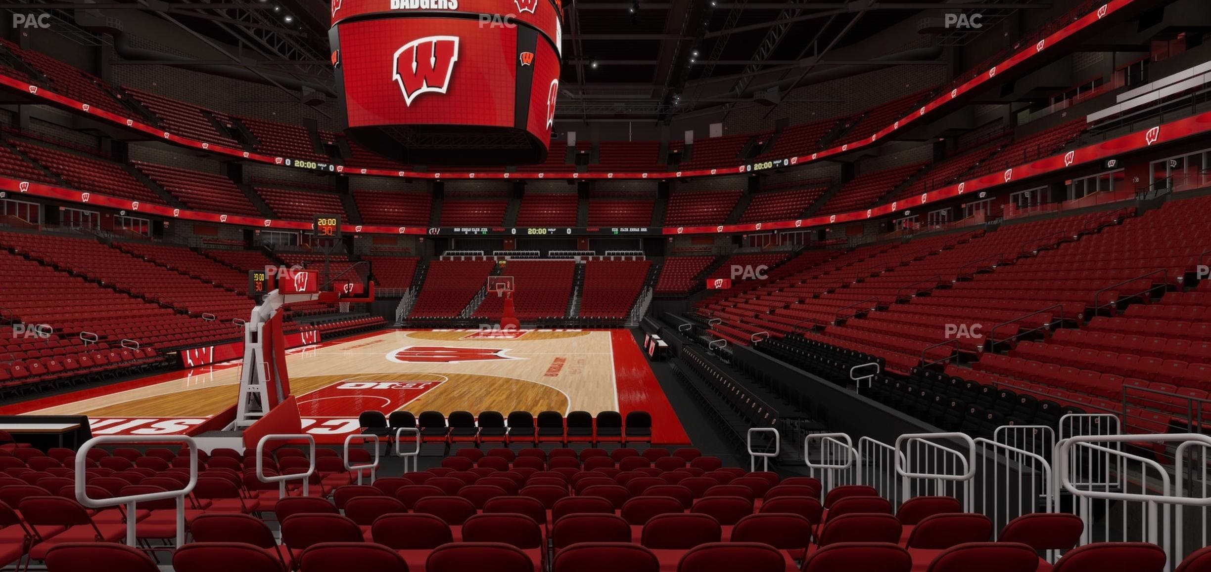 Kohl Center - Section 114 Seat View