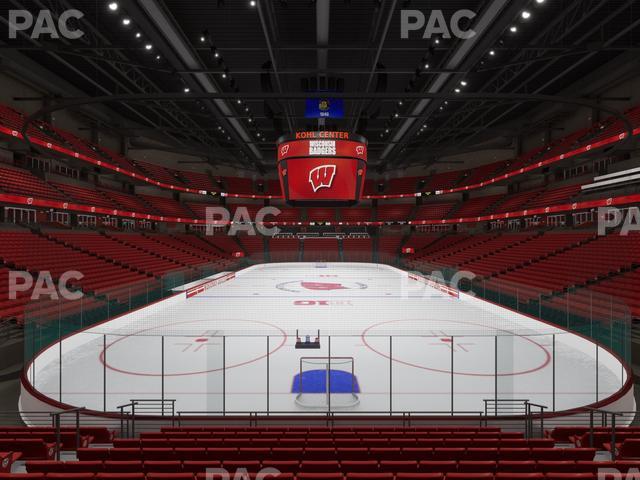 Kohl Center - Section 115 Seat View