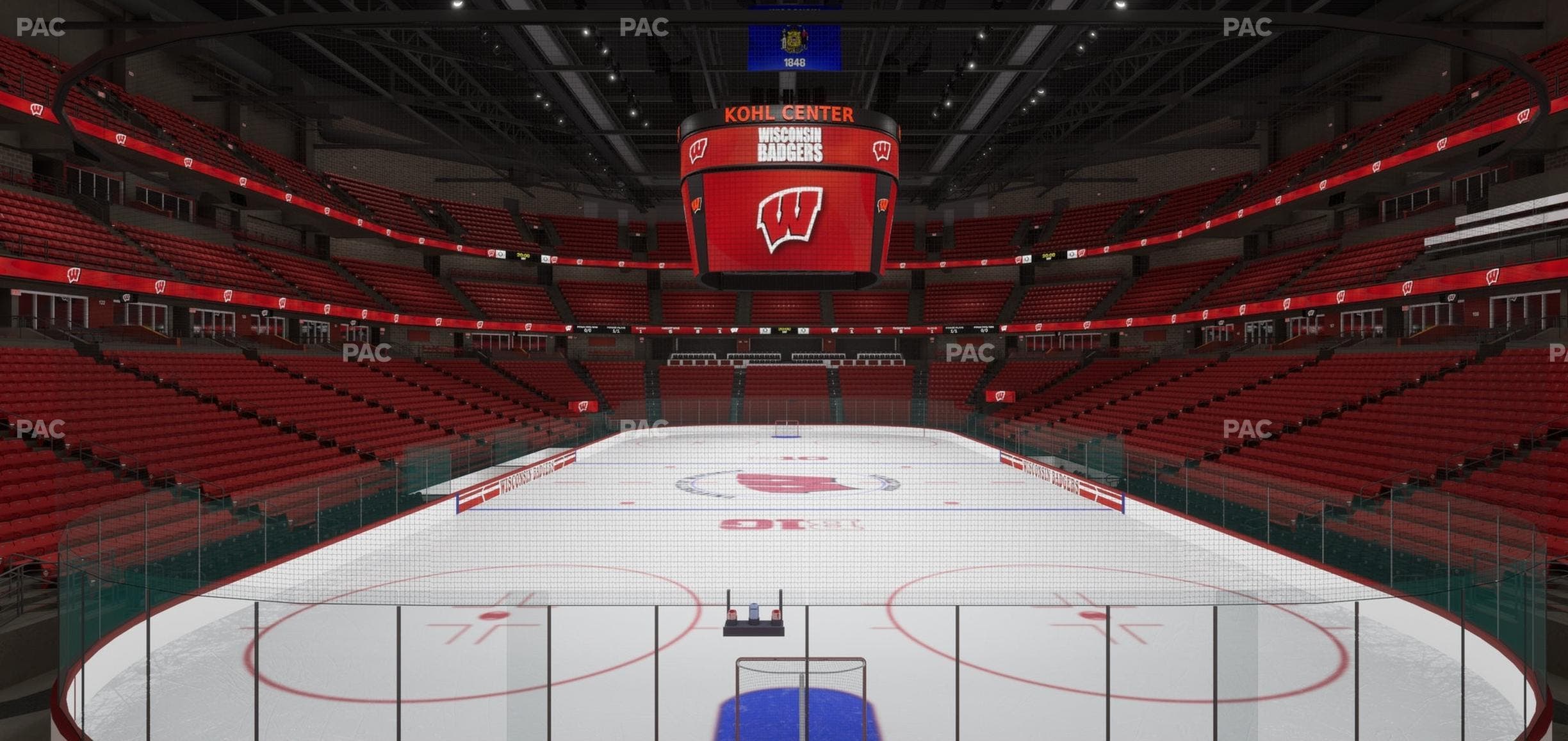 Kohl Center - Section 115 Seat View