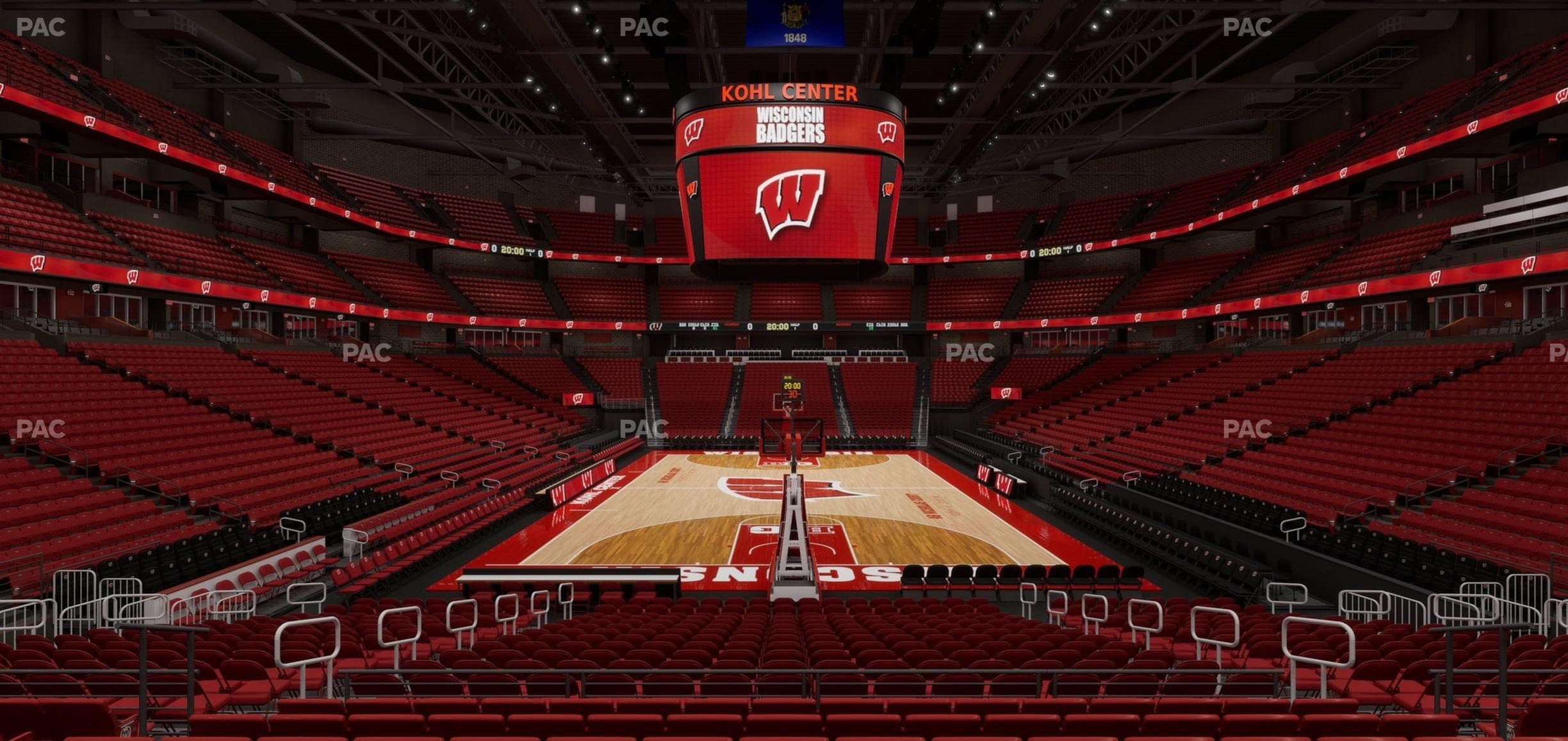 Kohl Center - Section 115 Seat View