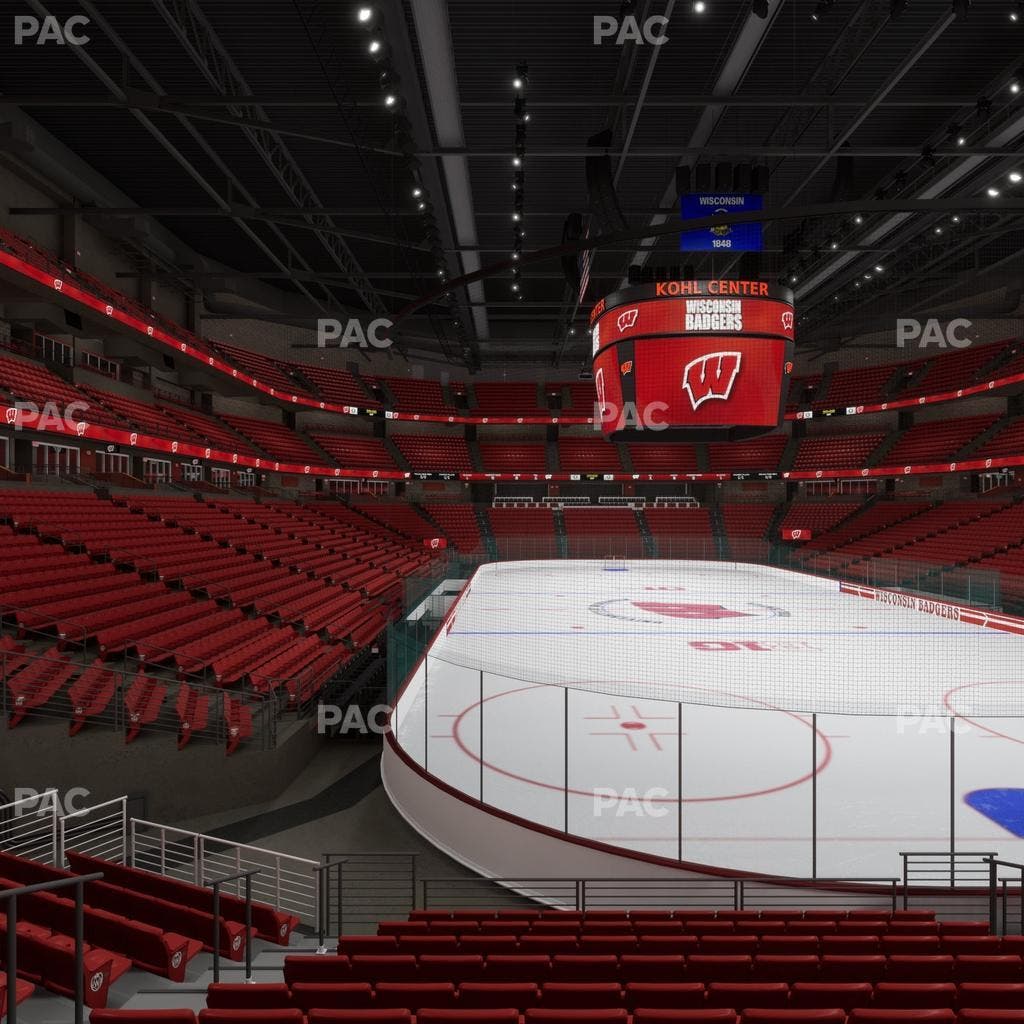 Kohl Center - Section 116 Seat View