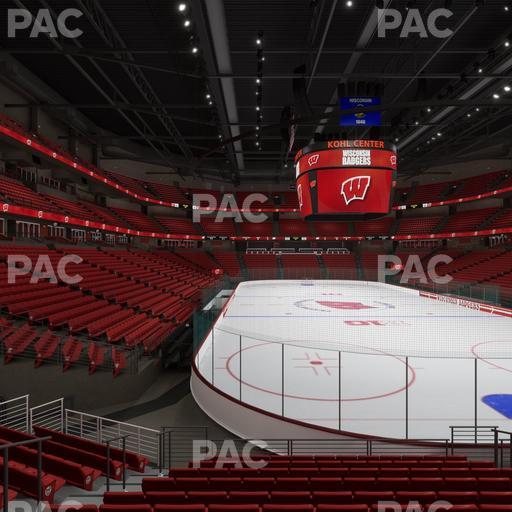 Kohl Center - Section 116 Seat View