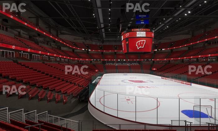 Kohl Center - Section 116 Seat View
