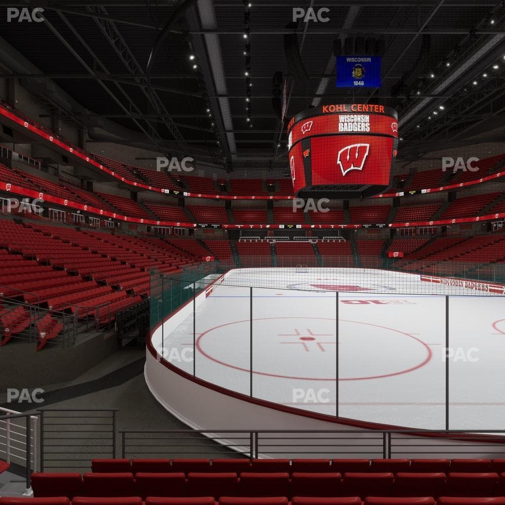Kohl Center - Section 116 Seat View