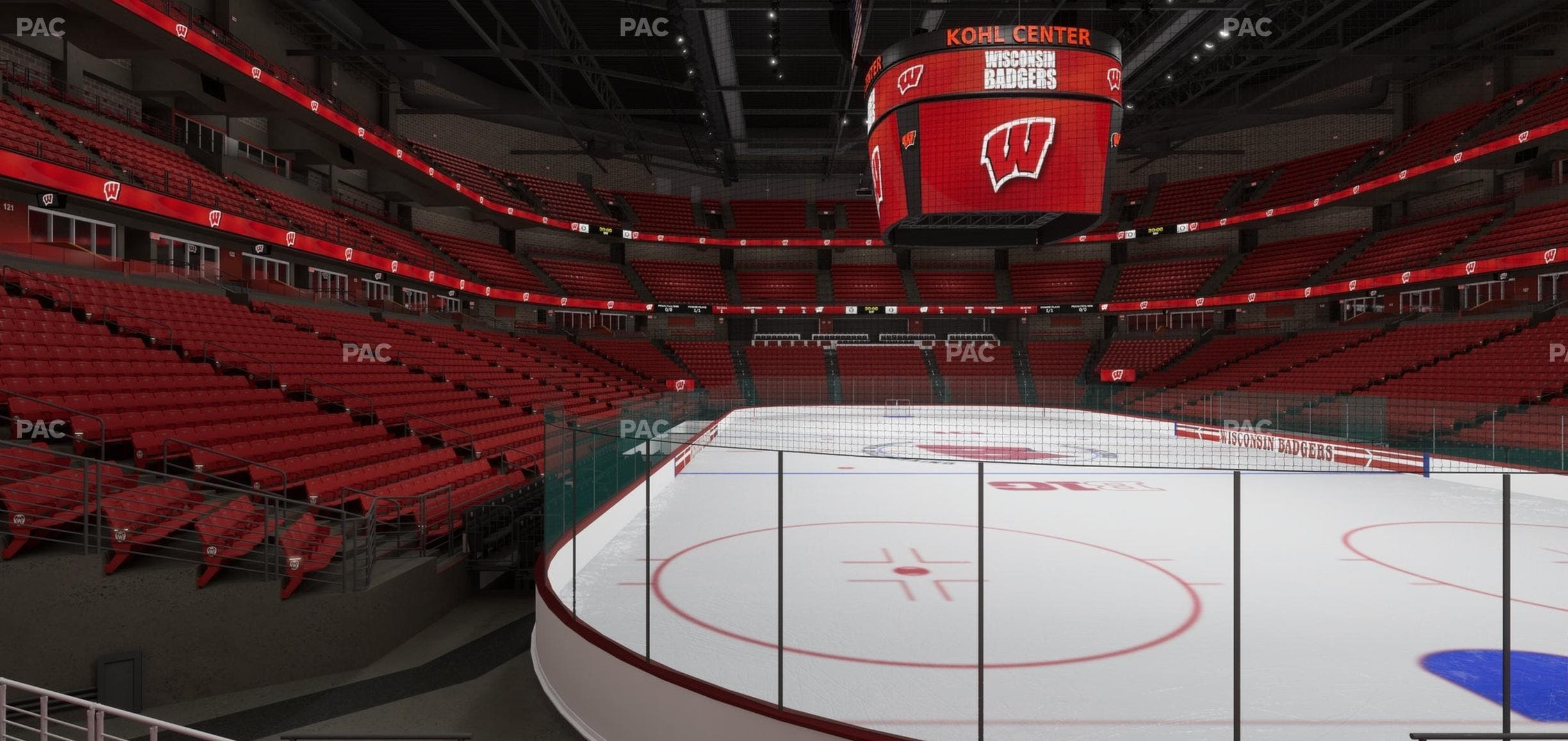 Kohl Center - Section 116 Seat View