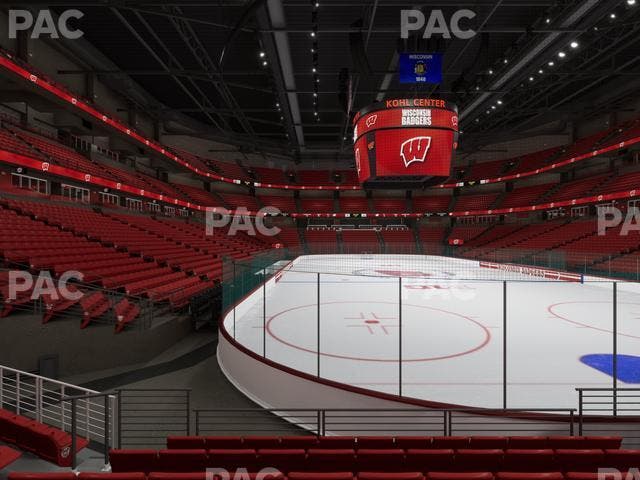 Kohl Center - Section 116 Seat View