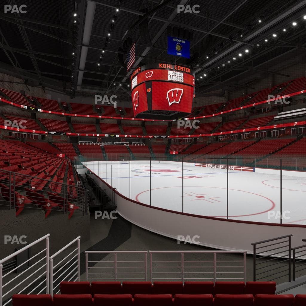 Kohl Center - Section 117 Seat View