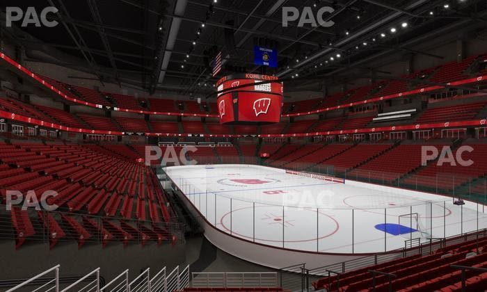 Kohl Center - Section 117 Seat View