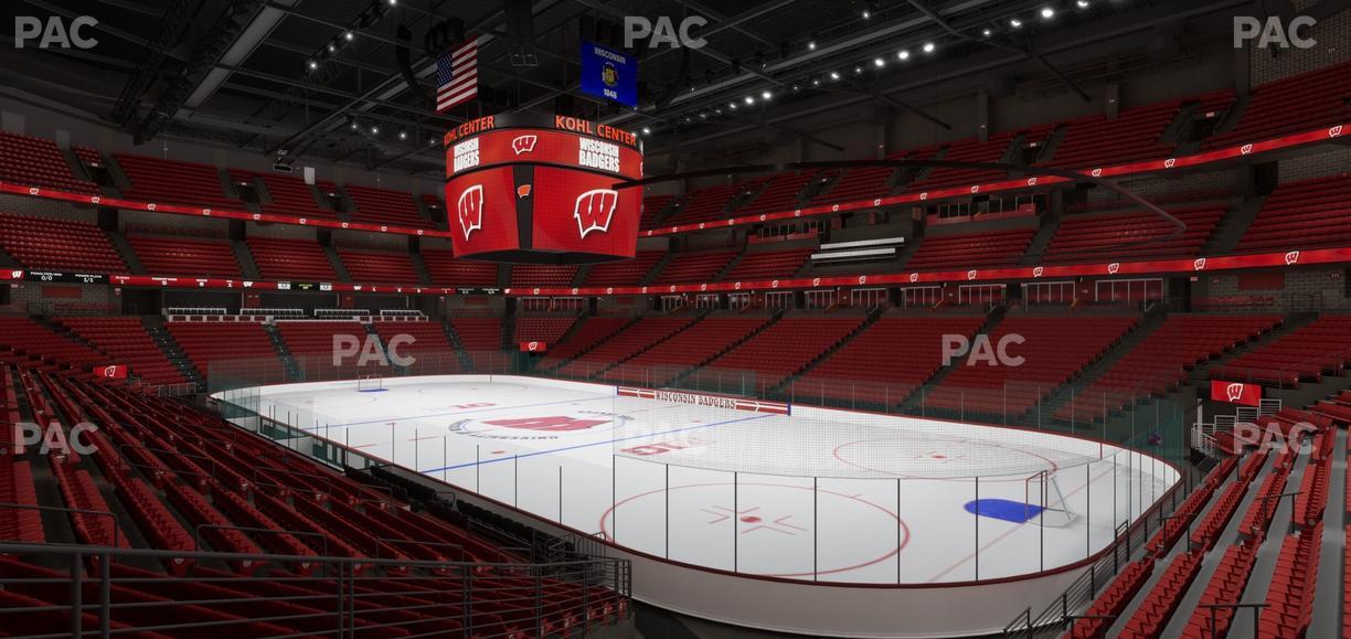 Kohl Center - Section 118 Seat View