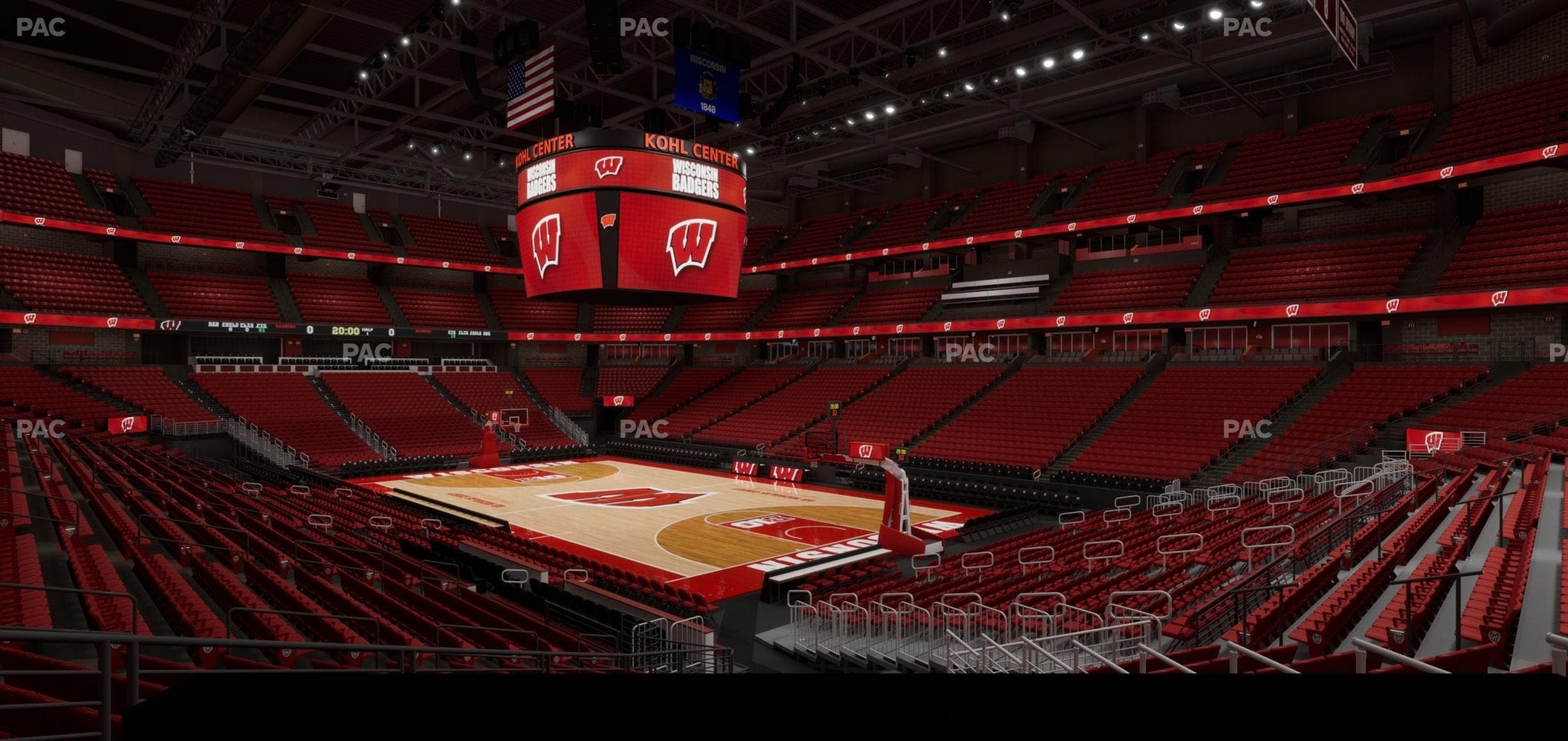 Kohl Center - Section 118 Seat View