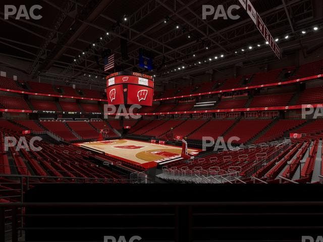 Kohl Center - Section 118 Seat View