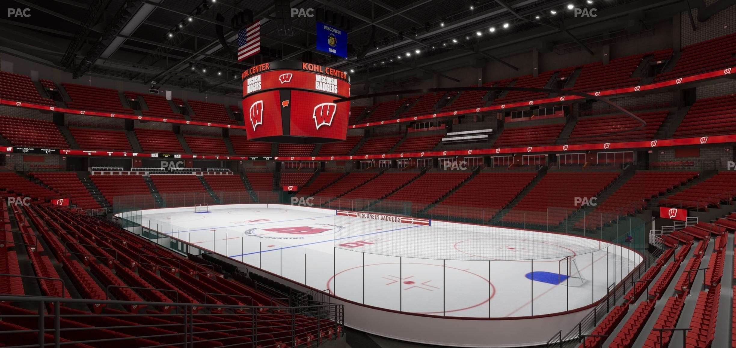 Kohl Center - Section 118 Seat View