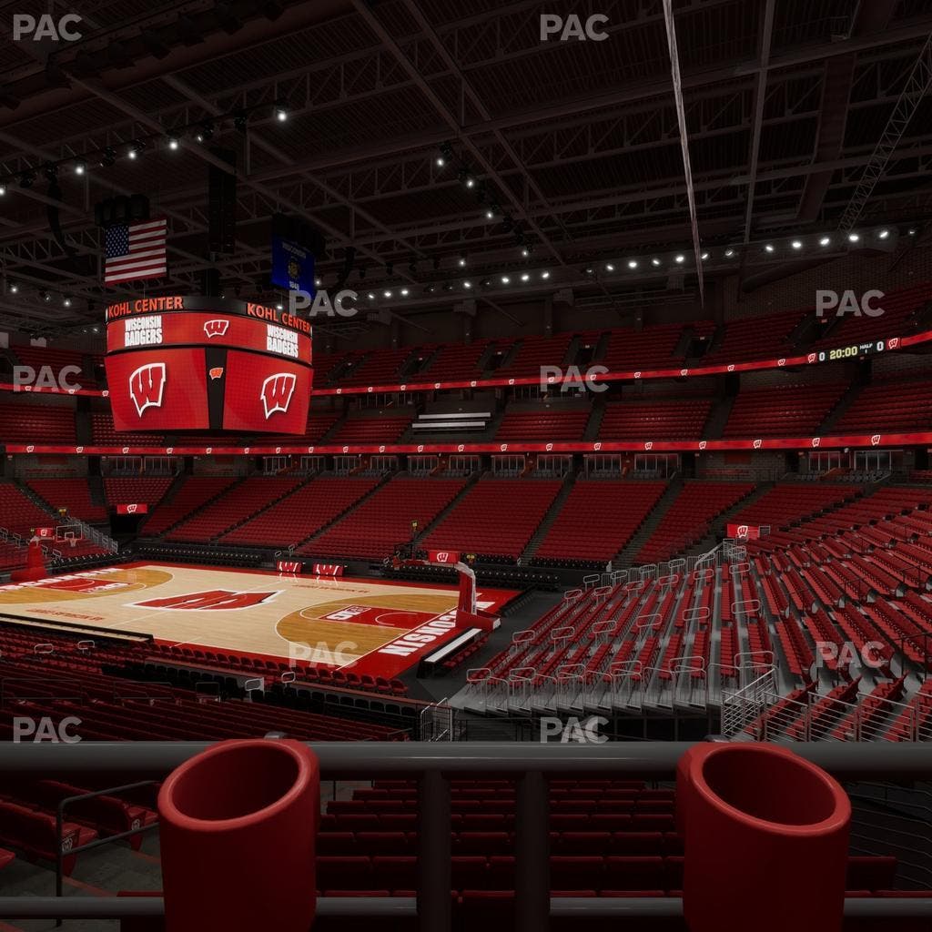 Kohl Center - Section 119 Wc Seat View