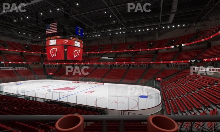 Kohl Center - Section 119 Wc Seat View