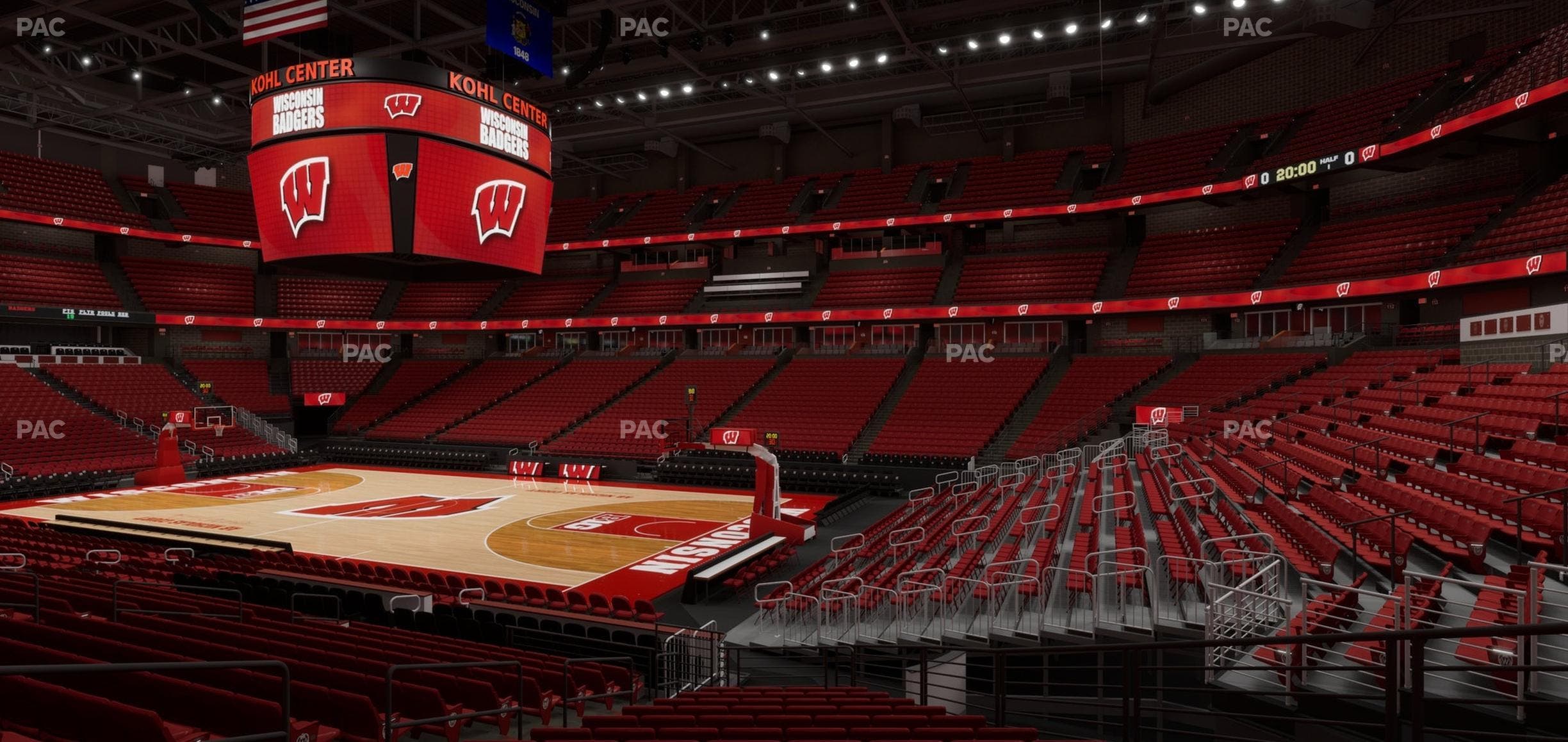 Kohl Center - Section 119 Seat View