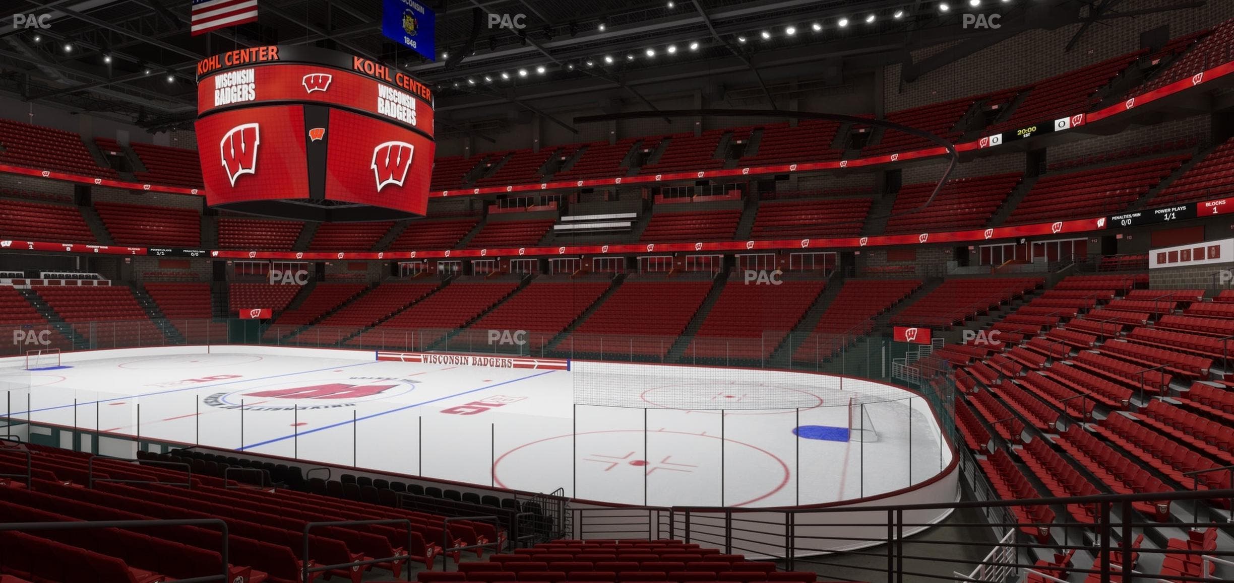 Kohl Center - Section 119 Seat View