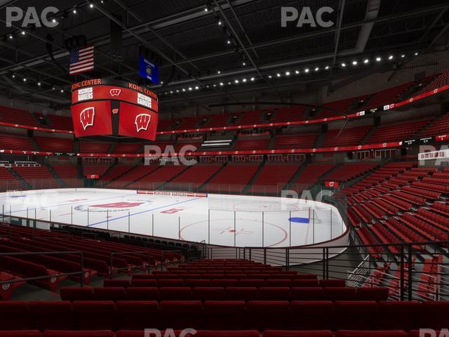 Kohl Center - Section 119 Seat View