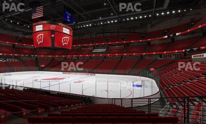 Kohl Center - Section 119 Seat View