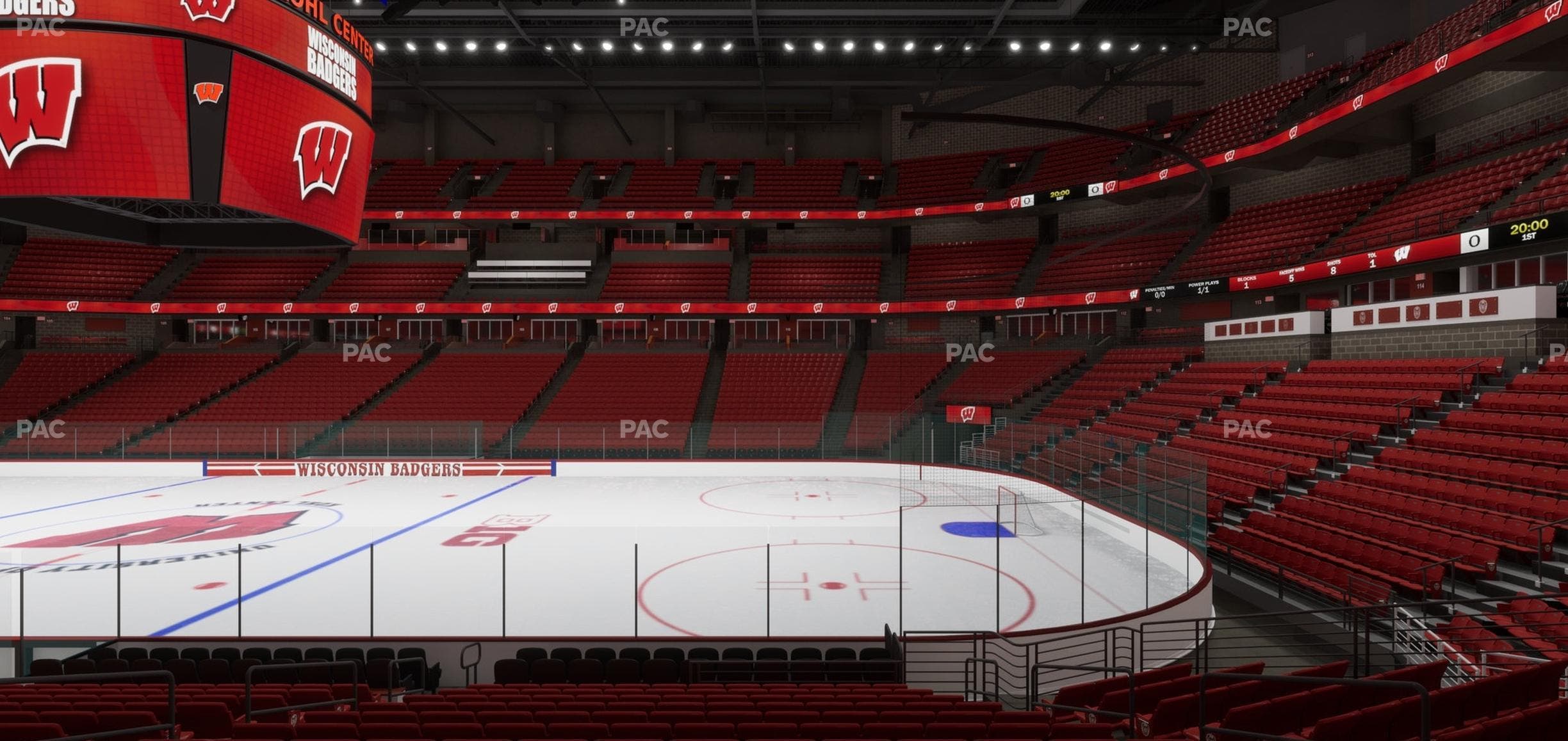 Kohl Center - Section 120 Seat View