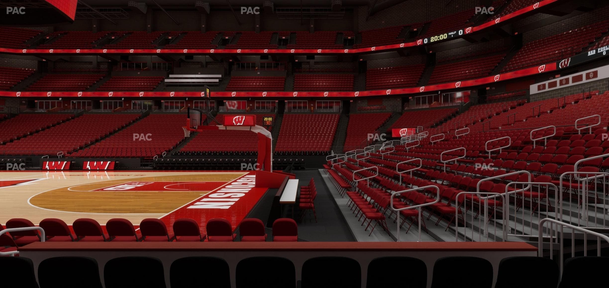 Kohl Center - Section 120 Seat View