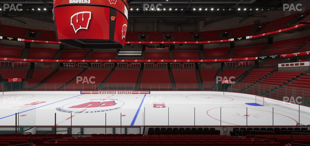 Kohl Center - Section 121 Seat View