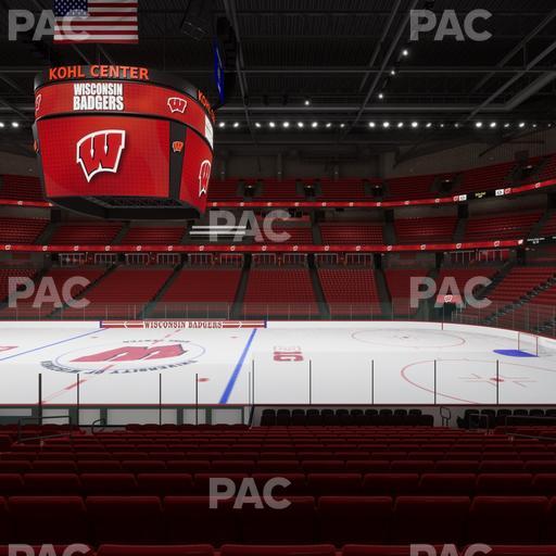 Kohl Center - Section 121 Seat View