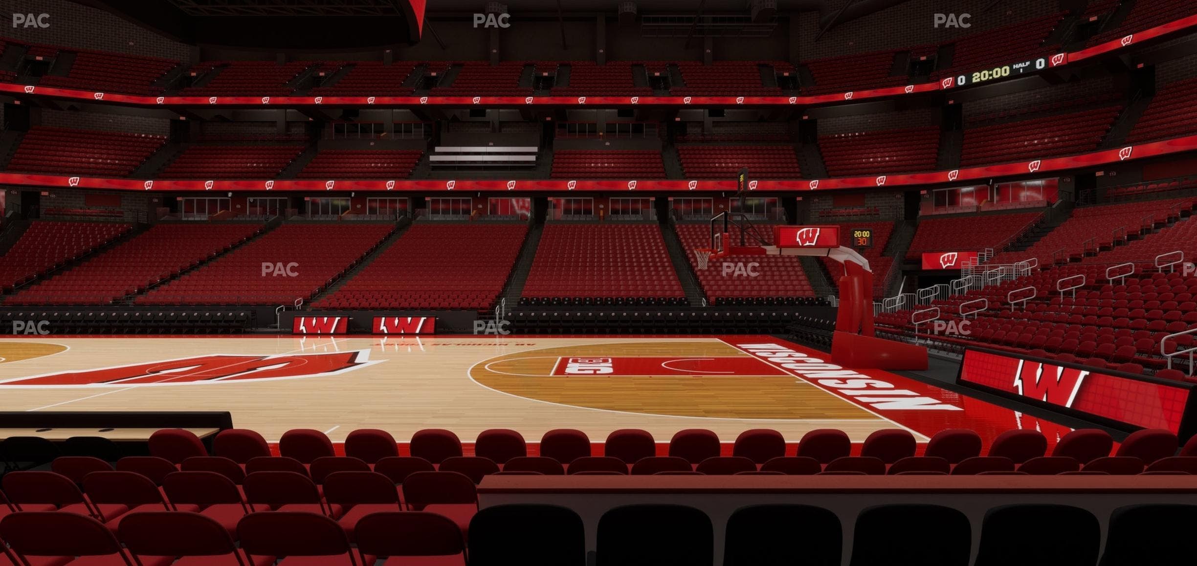 Kohl Center - Section 121 Seat View
