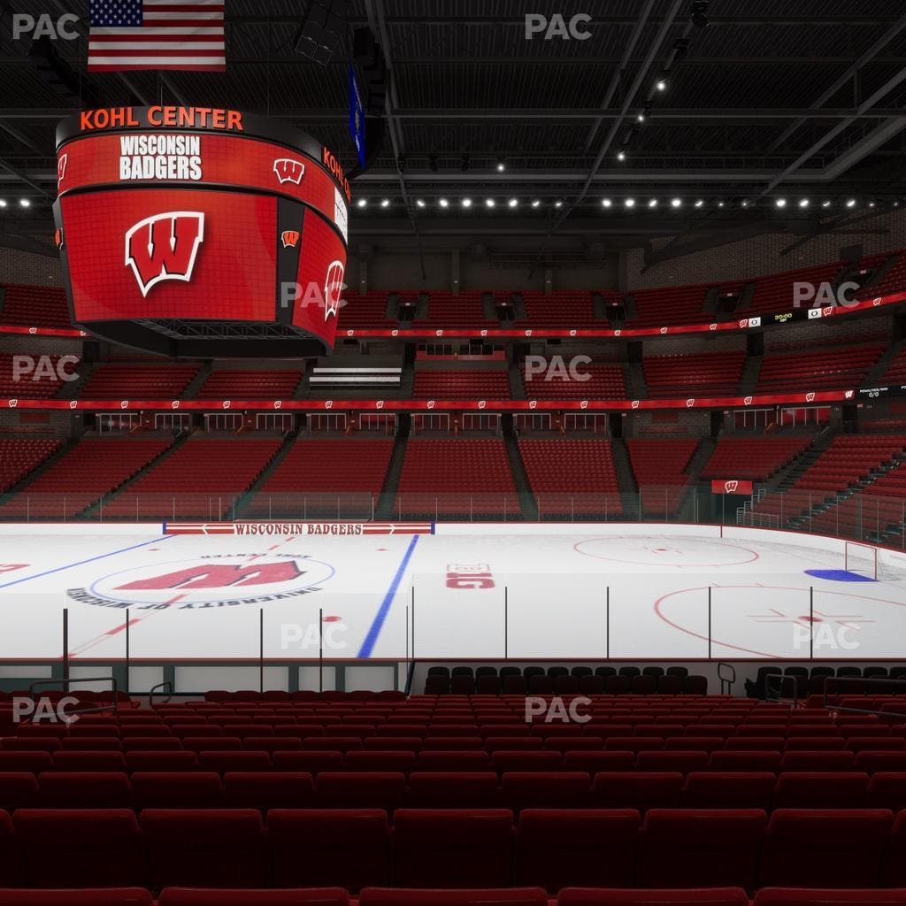 Kohl Center - Section 121 Seat View