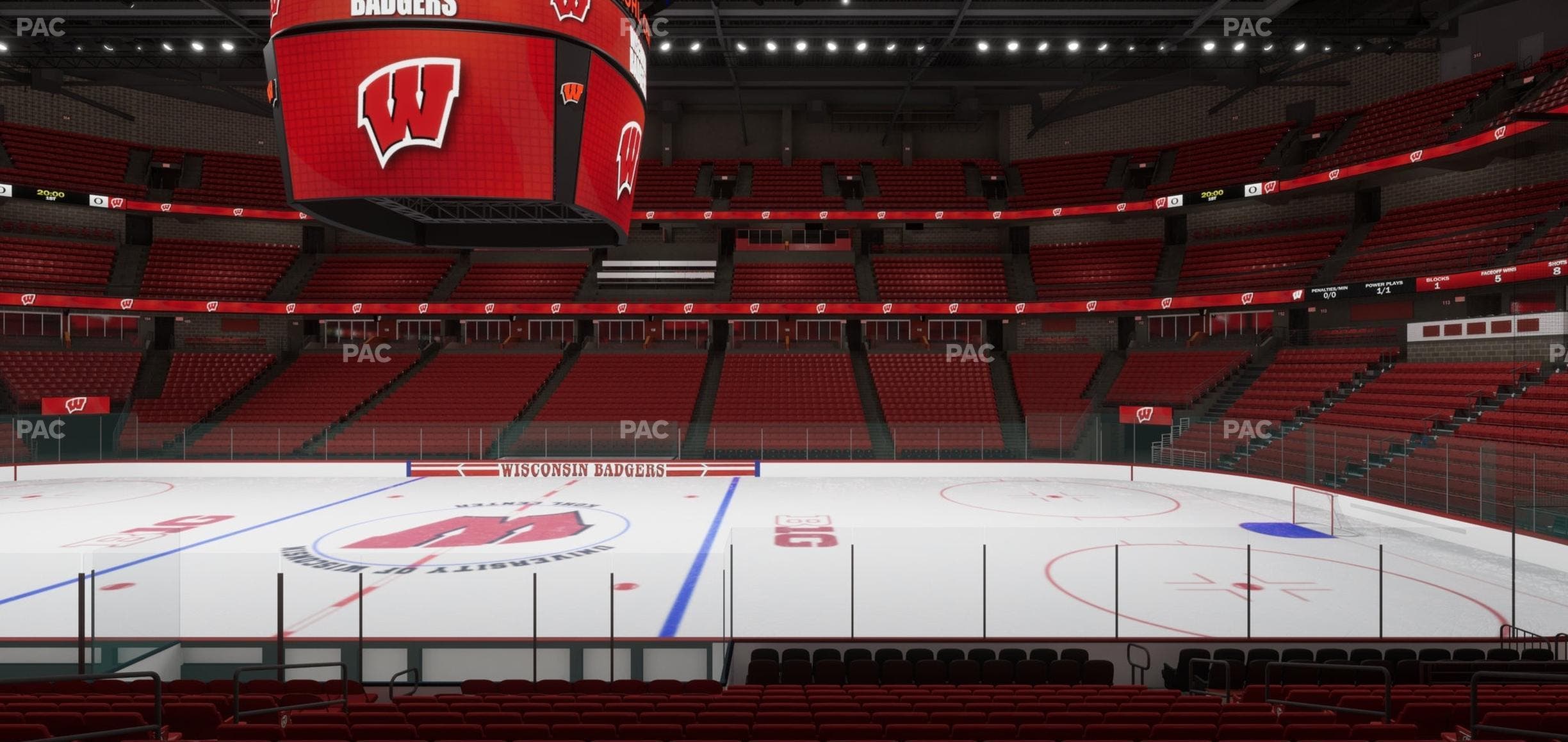 Kohl Center - Section 121 Seat View