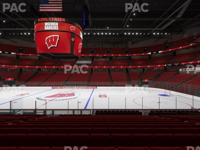 Kohl Center - Section 121 Seat View