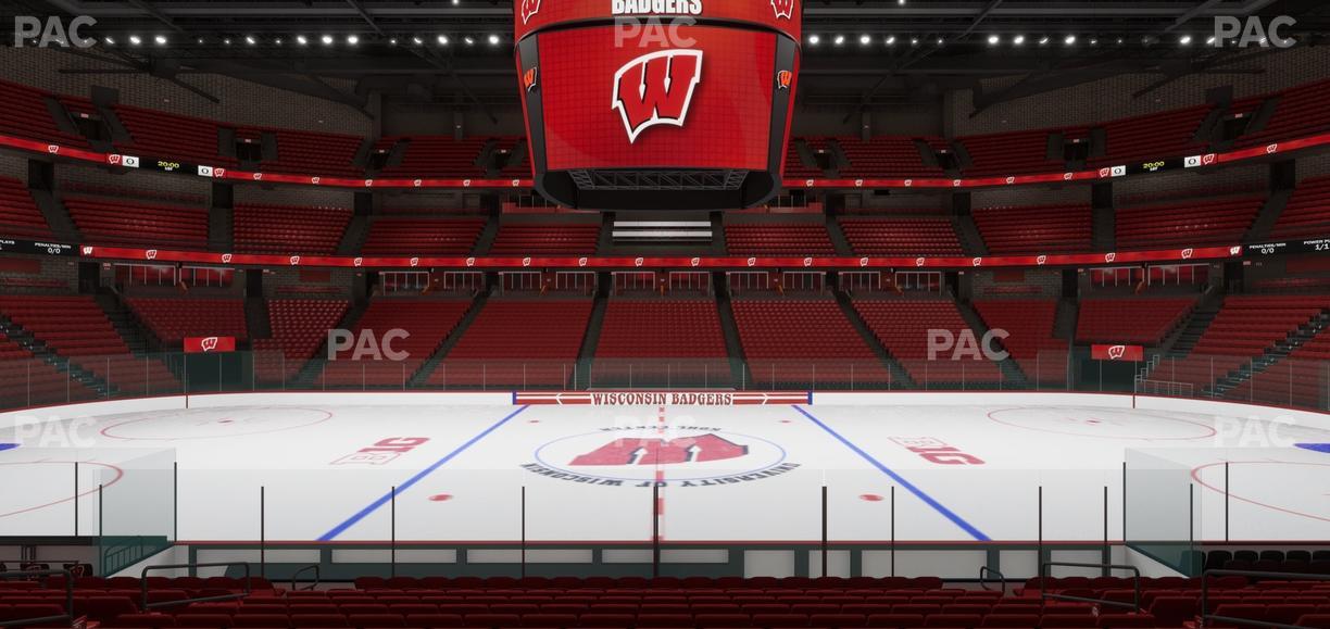 Kohl Center - Section 122 Seat View