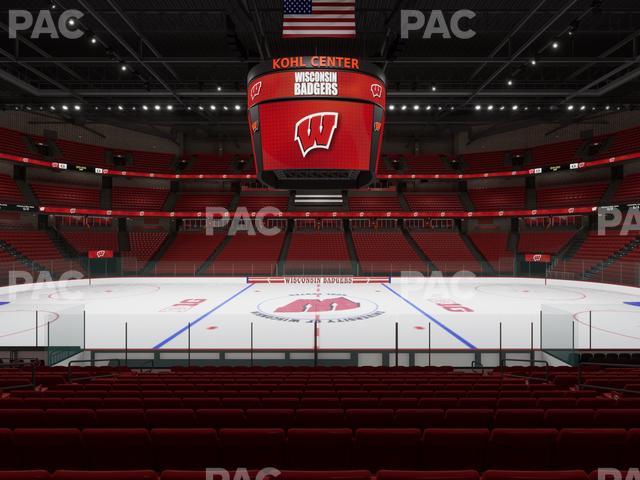 Kohl Center - Section 122 Seat View