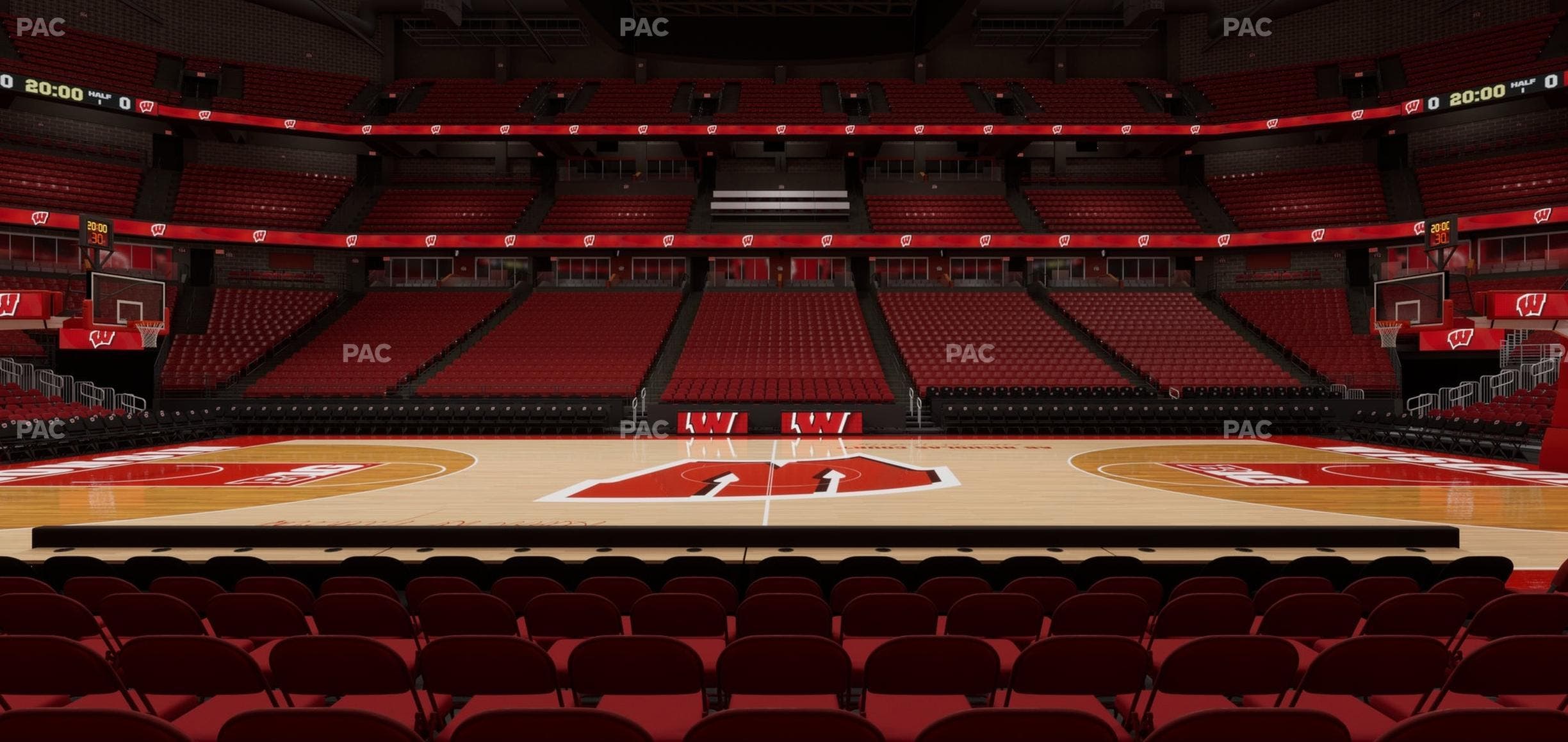 Kohl Center - Section 122 Seat View