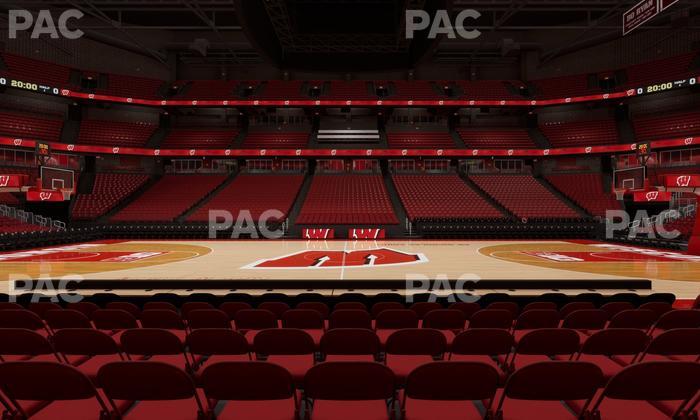 Kohl Center - Section 122 Seat View