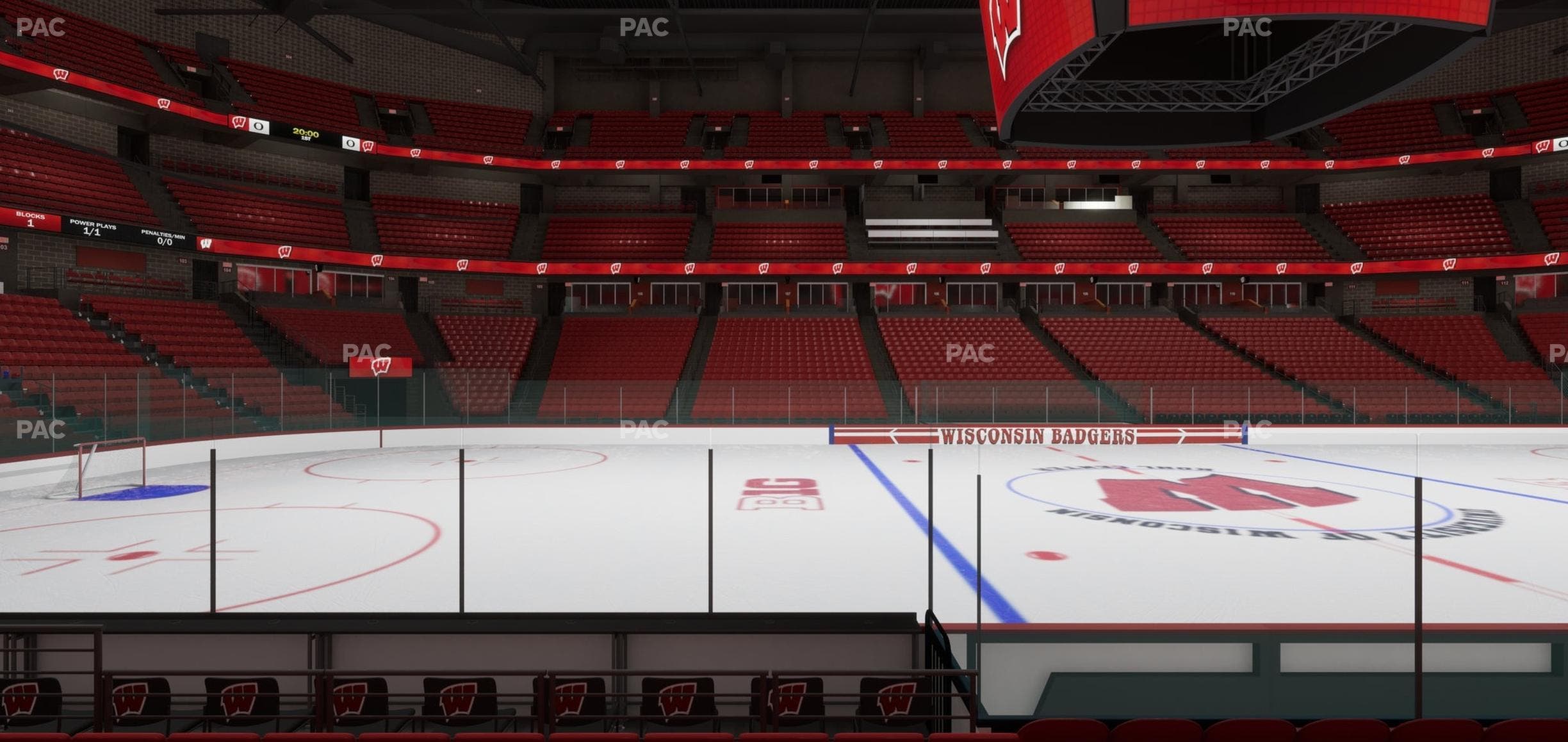 Kohl Center - Section 123 Seat View