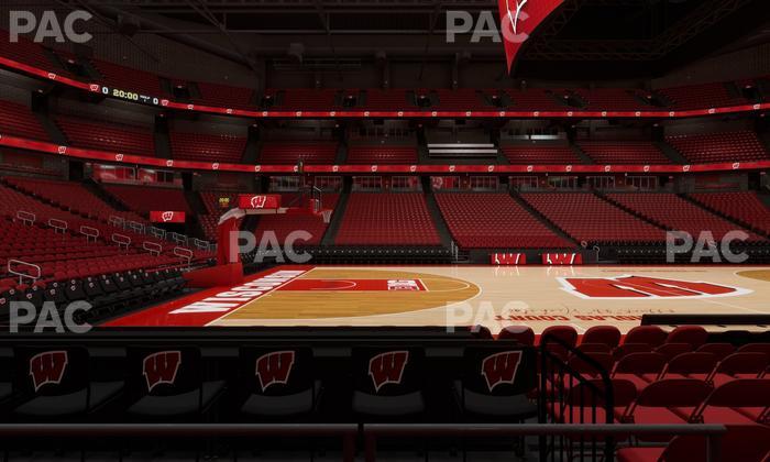 Kohl Center - Section 123 Seat View