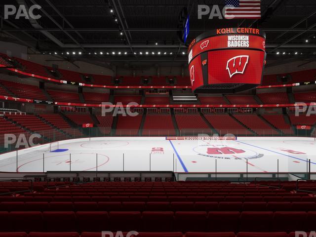 Kohl Center - Section 123 Seat View