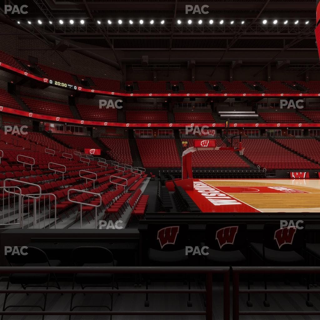 Kohl Center - Section 124 Seat View