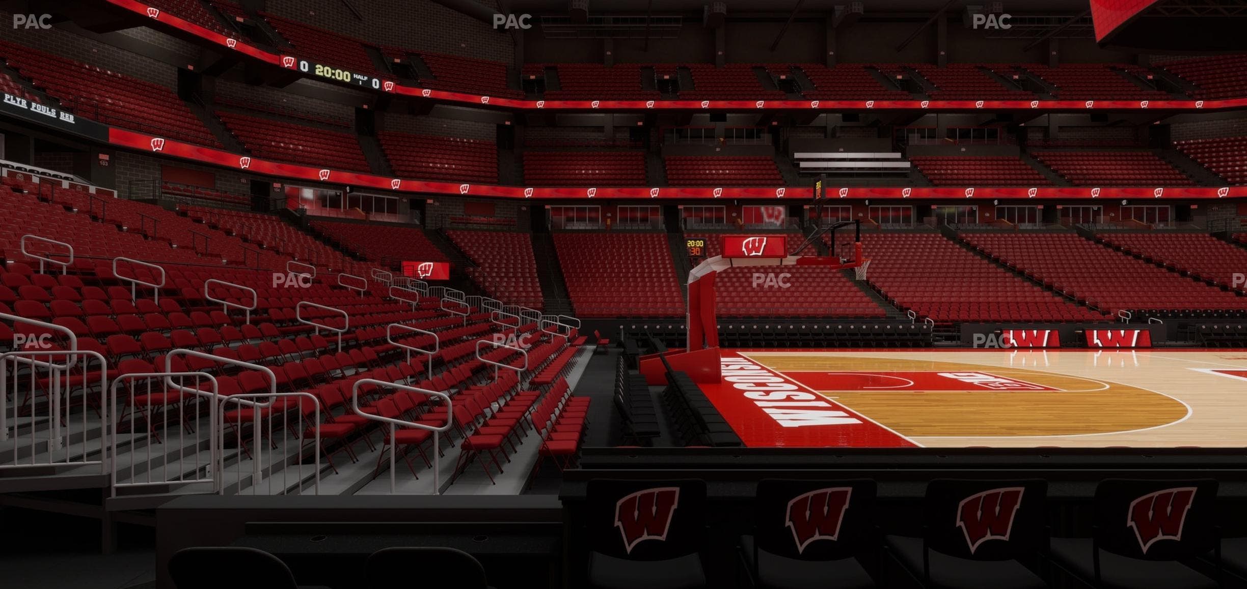 Kohl Center - Section 124 Seat View