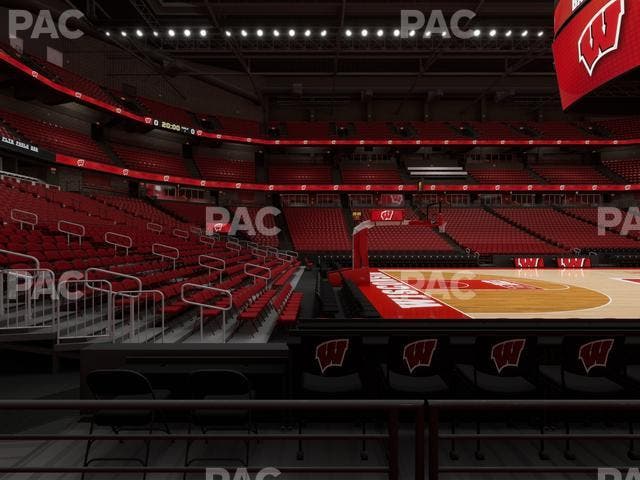 Kohl Center - Section 124 Seat View