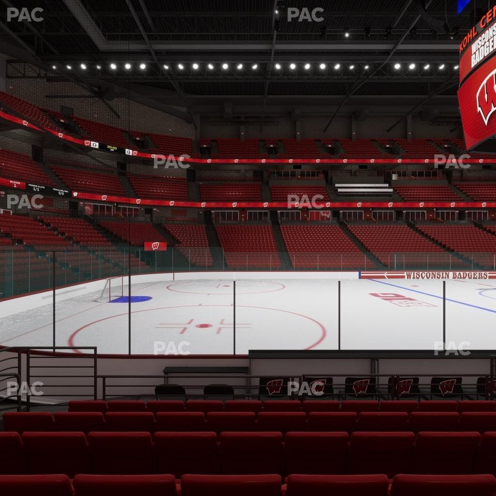 Kohl Center - Section 124 Seat View
