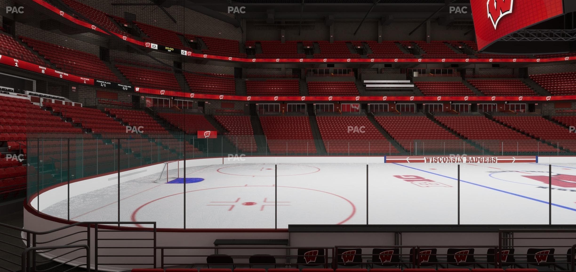 Kohl Center - Section 124 Seat View
