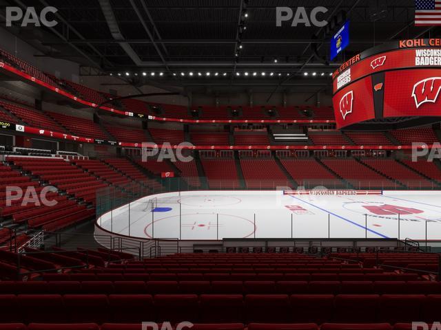 Kohl Center - Section 124 Seat View
